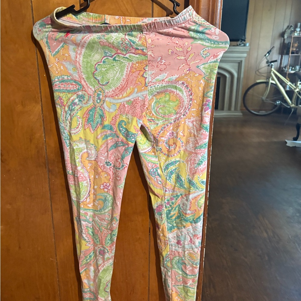 Polo Ralph Lauren Multicolor Paisley Leggings